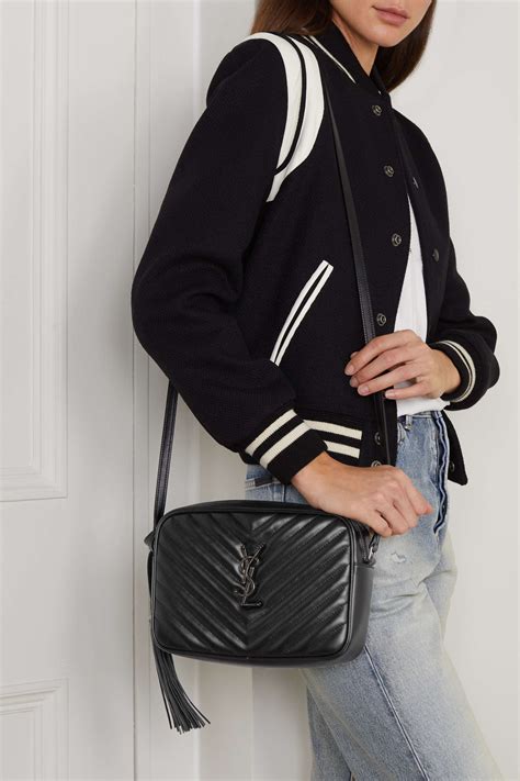 Saint Laurent LOU camera bag in quilted leather